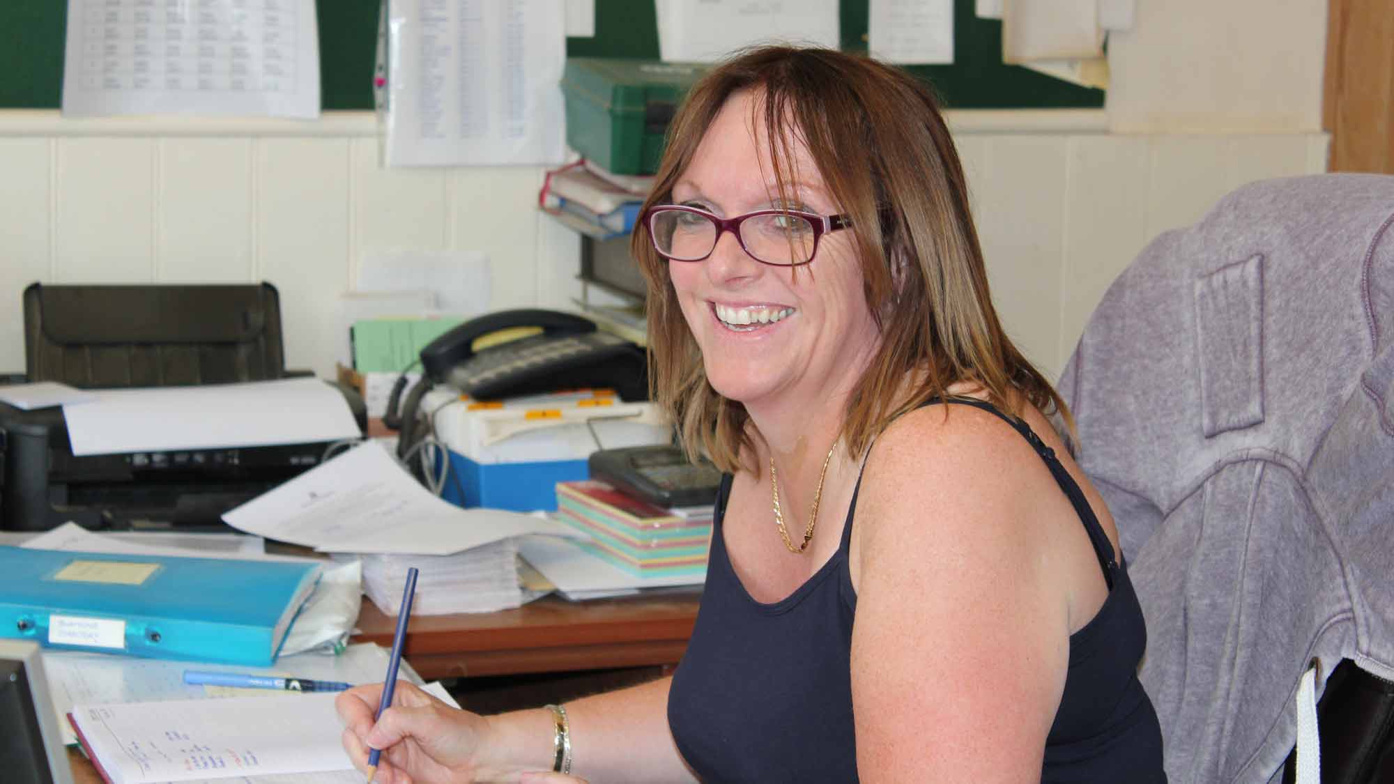 Nicki Collins Stud Secretary
